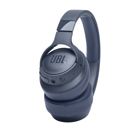 JBL Tune 710BT - Blue - Wireless Over-Ear Headphones - Detailshot 1